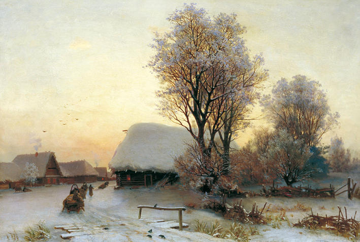  伊凡·伊凡诺维奇·希施金 Ivan I. Shishkin —— 林中雪景 (2)
